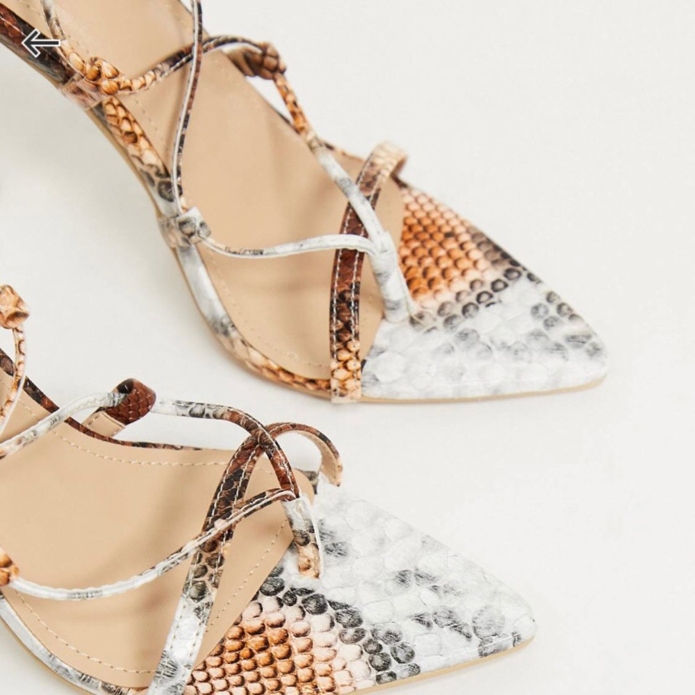 Snake Skin Heels(NEW)